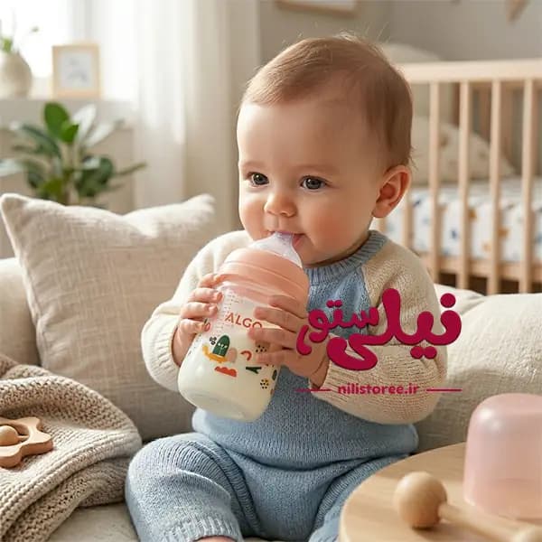 شیشه شیر 260 میل کودک برند ALGO