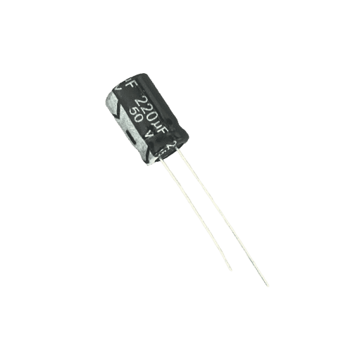 CAP 220UF 50V GREEN خازن الکترولیت دیپ — تصویر ۲