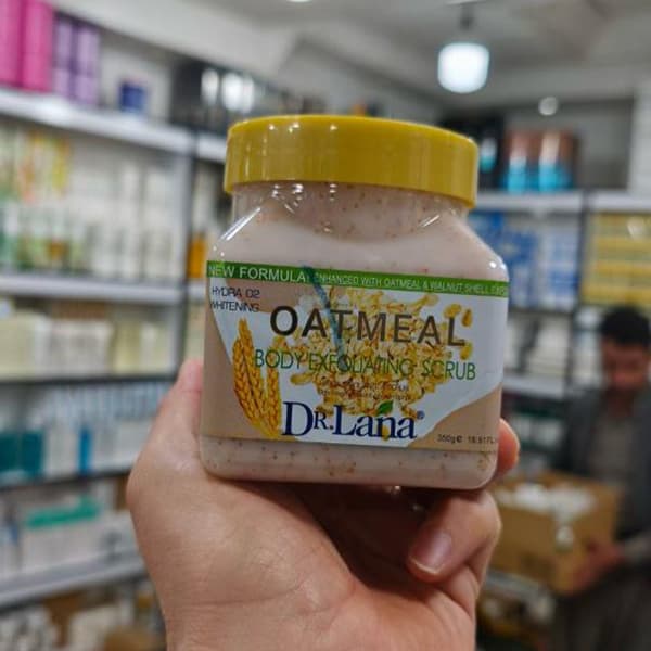 اسکراب های صورت و بدن شنی دکتر لانا حجم 350 میل — تصویر ۴