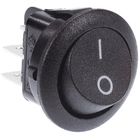 کلید راکر گرد دو حالته کوچک ۲ پین KCD1-601S