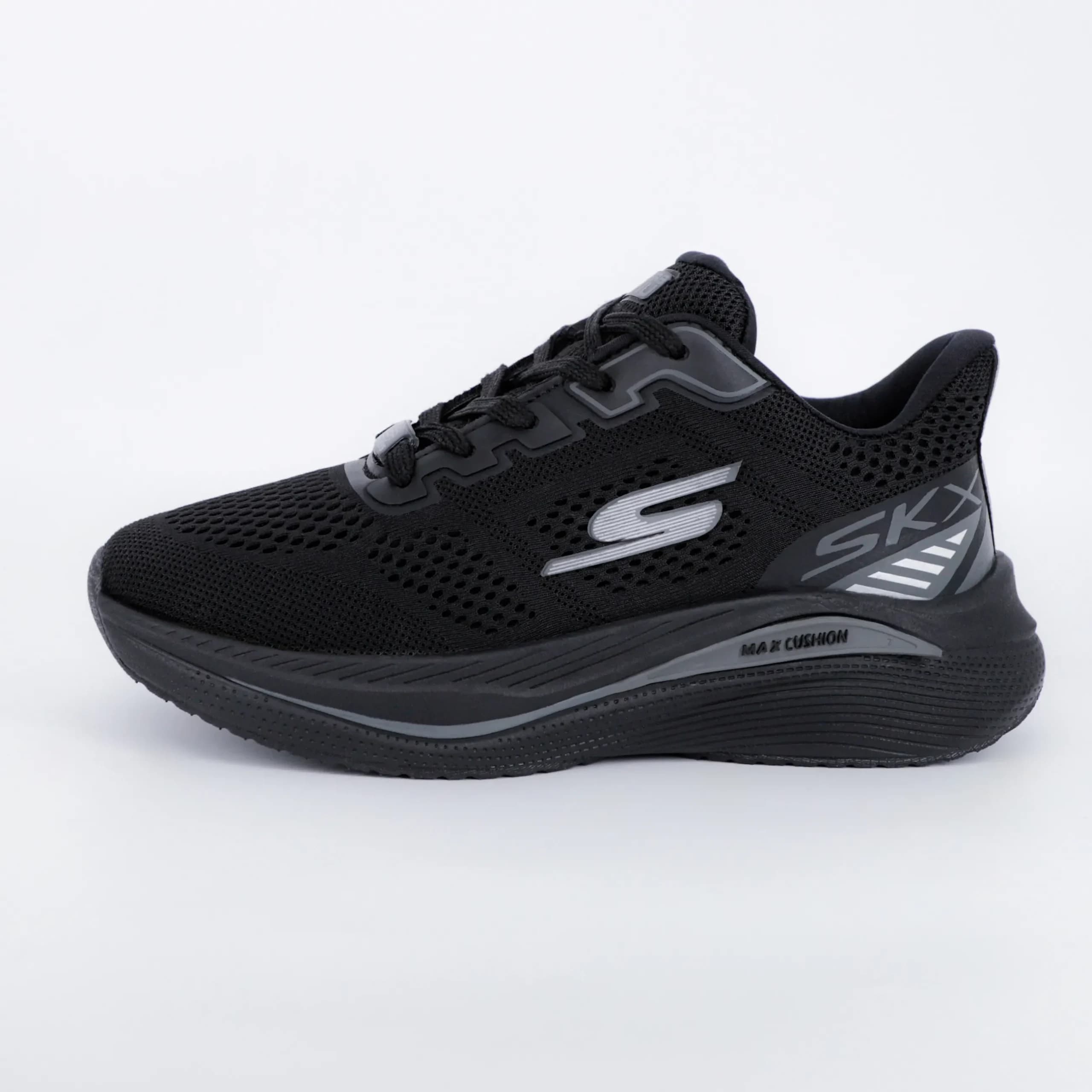 کتونی اسکیچرز Skechers زنانه مشکی کد 2652 — تصویر ۴