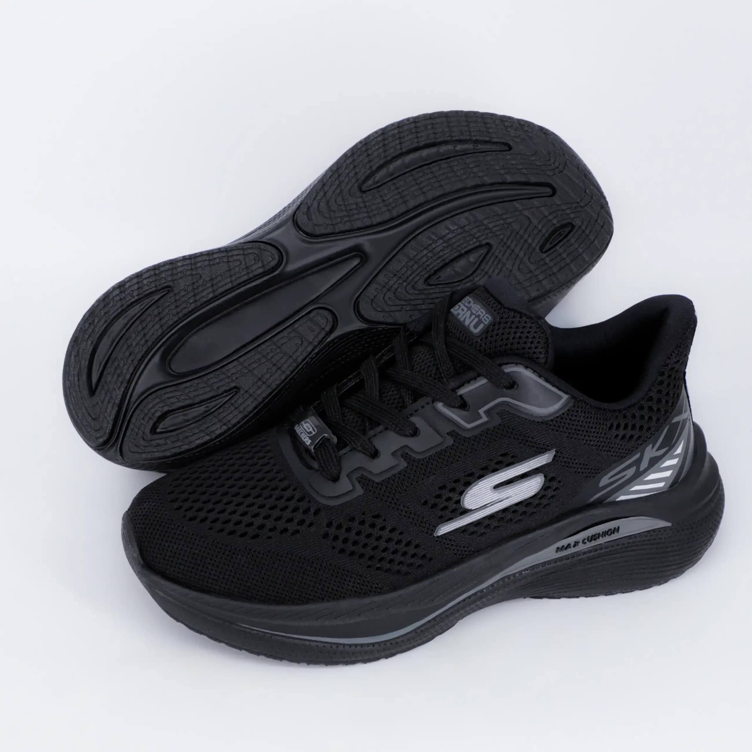 کتونی اسکیچرز Skechers زنانه مشکی کد 2652 — تصویر ۲
