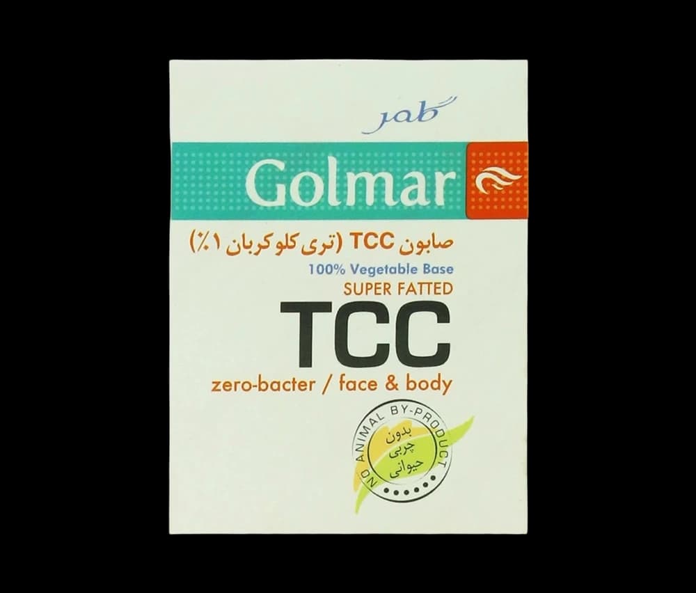 صابون زیرو باکتر گلمر مدل TCC وزن 100 گرم