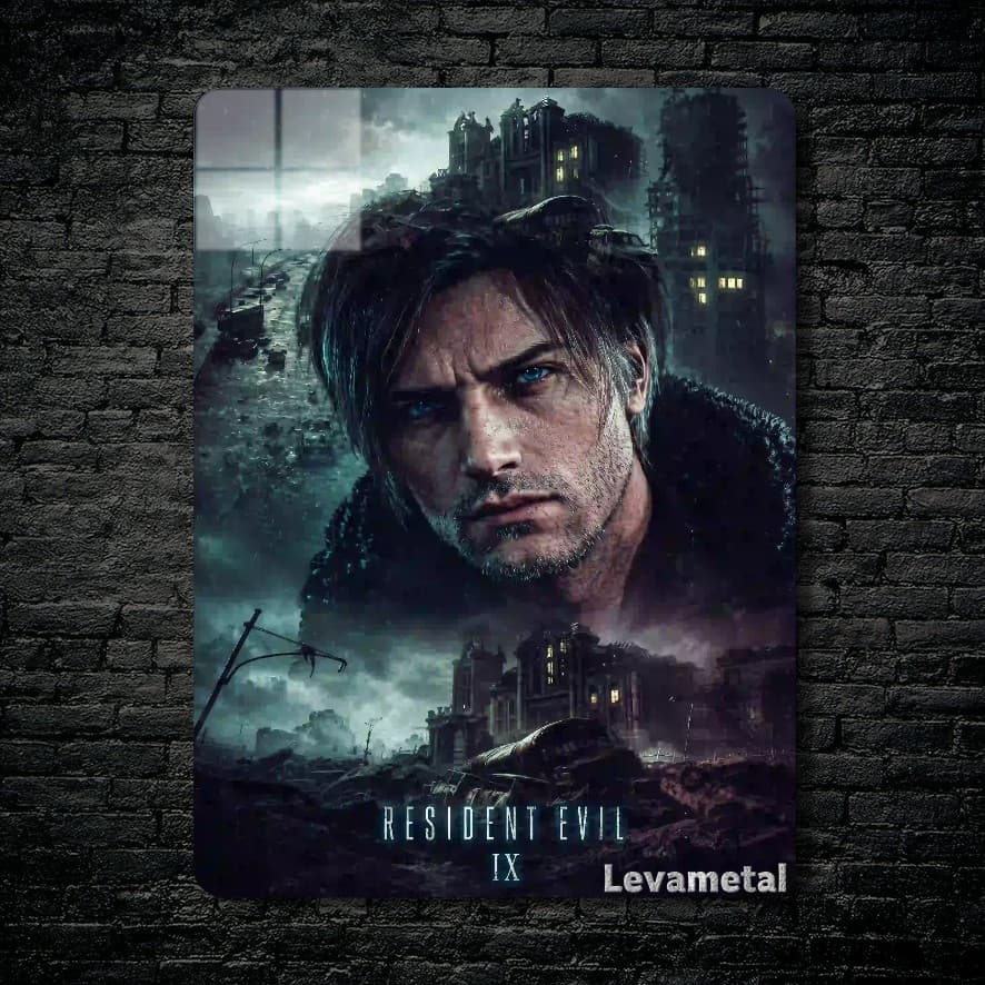 متال پوستر بازی رزیدنت اویل Resident Evil با کد E-929
