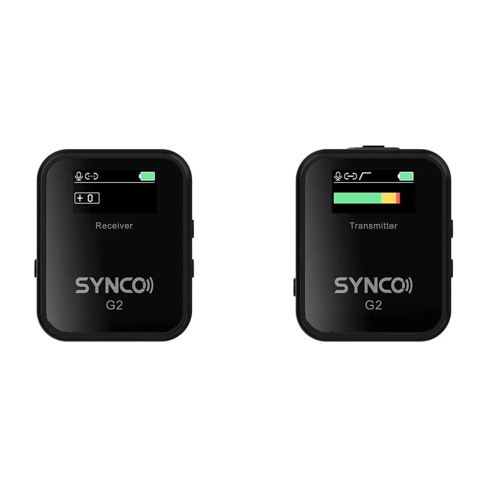 میکروفون یقهای بیسیم سینکو SYNCO G2(A1) تکفرستنده 2.4GHz — تصویر ۲