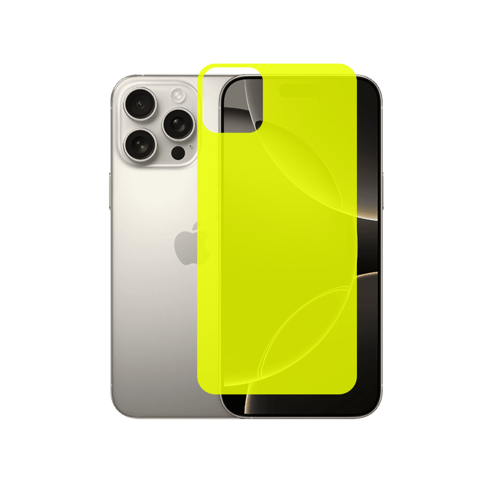 برچسب پشت گوشی آیفون Iphone 16 Pro Max | محافظ پشت شفاف و نازک