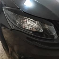 ابرویی چراغ جلو ساینا مشکی