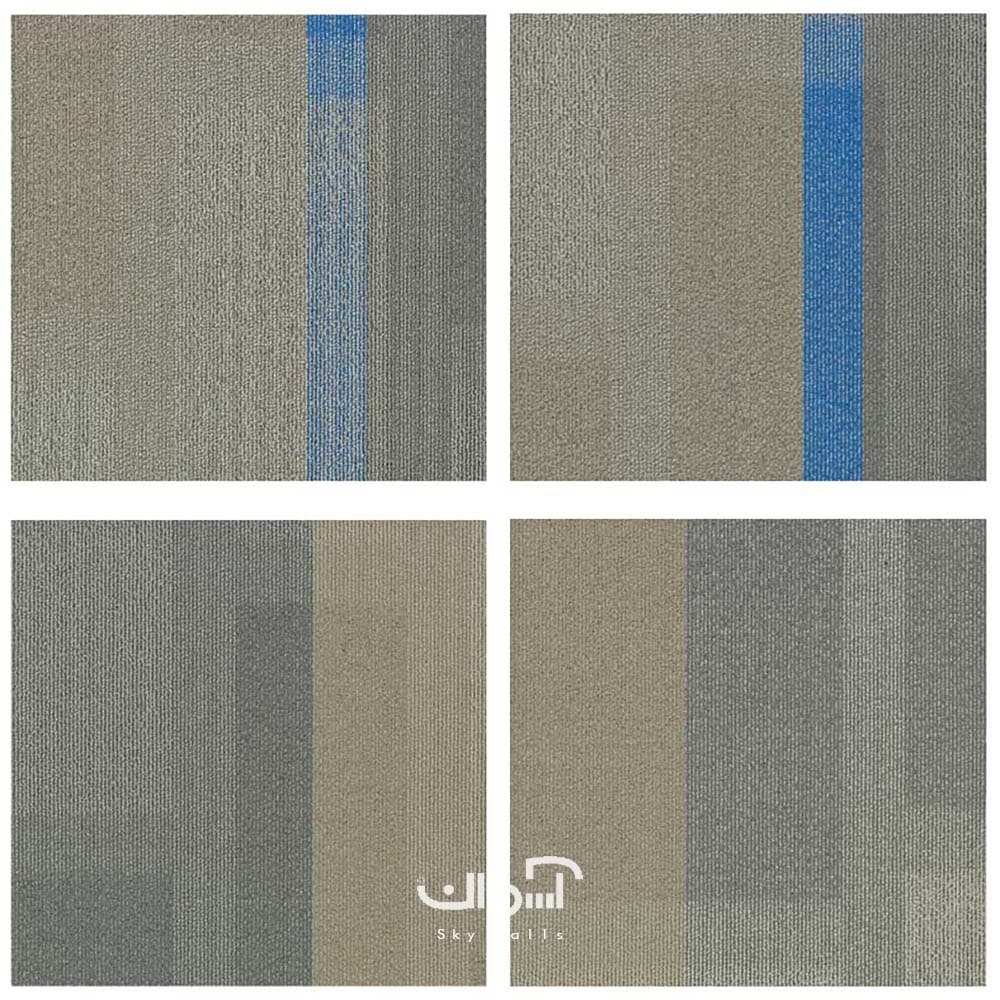 موکت تایل اداری سیزال مدل Color Pop کد 520 — تصویر ۲