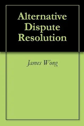 و دانلود نسخه کامل کتاب زبان اصلی Alternative Dispute Resolution | دانلود کتاب خارجی