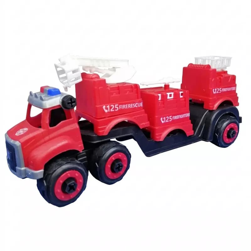 ست ماشین آتش‌نشانی ۴ عددی مونتاژی / ST Toys — تصویر ۲