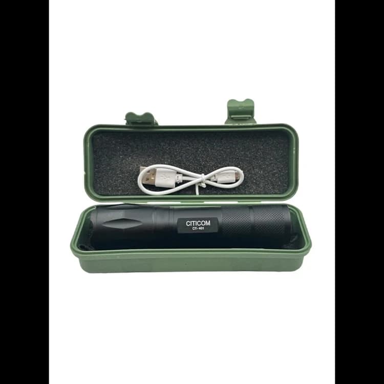 چراغ قوه شارژی سیتیکام مدل CT- 401 — تصویر ۳