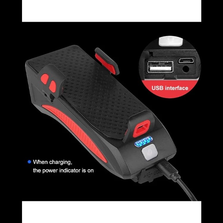 چراغ جلوی دوچرخه مدل POWER319B — تصویر ۴