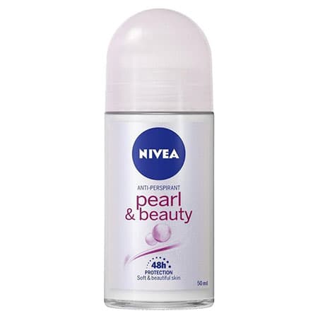 رول ضد تعریق زنانه نیوآ nivea مدل pearl and beauty حجم ۵۰ میل