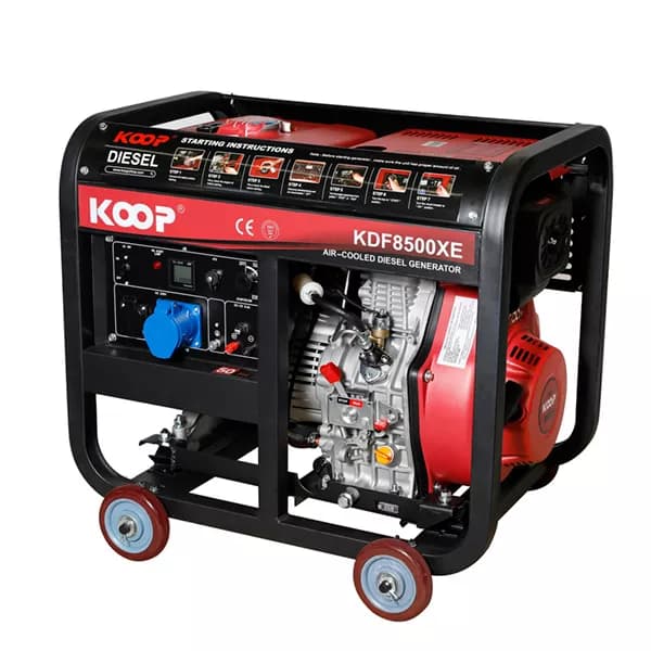 موتور برق دیزلی کوپ KDF8500XE توان 6.5 کیلووات