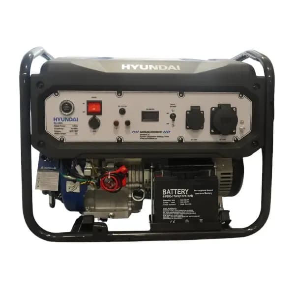 موتور برق بنزینی هیوندای 6.5 کیلووات HG6055 پورت ats