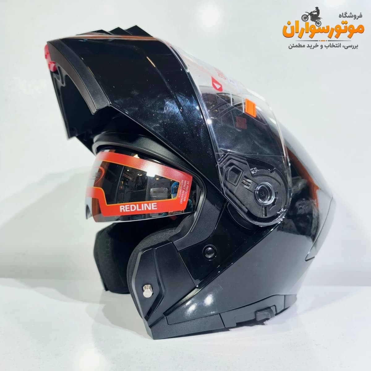 کلاه کاسکت فک متحرک ردلاین 960 REDLINE V15 — تصویر ۶