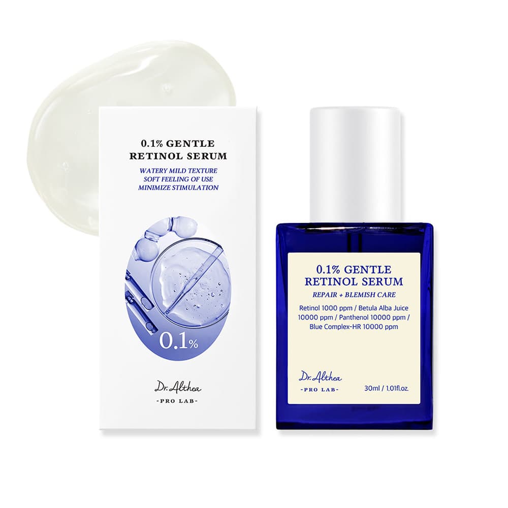سرم رتینول 0.1% دکتر التیا ضد چروک و جوانساز پوست DR.ALTHEA 0.1% GENTEL RETINOL SERUM — تصویر ۲