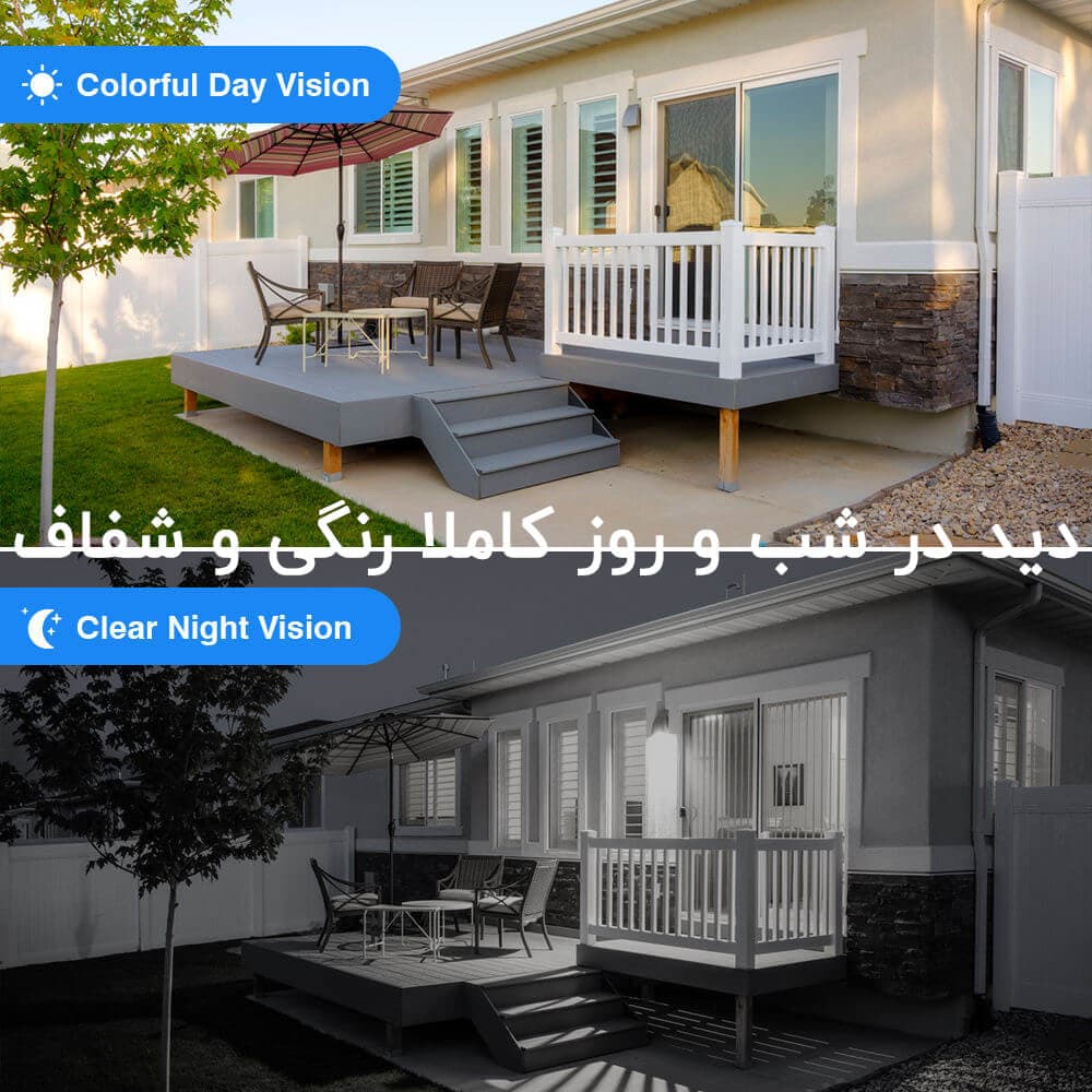 پکیج کامل دوربین مداربسته 6 عددی 2 مگاپیکسل برند اکسس لینک|فلزی-دید درشب رنگی — تصویر ۴