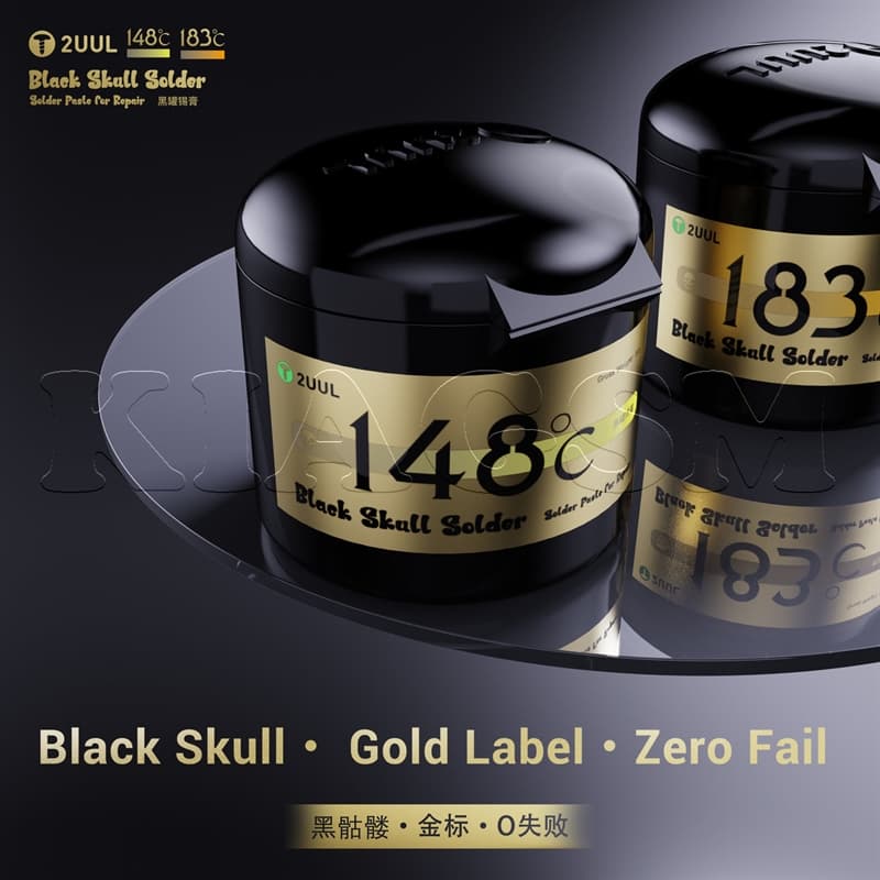خمیر قلع 2UUL BLACK SKULL — تصویر ۲
