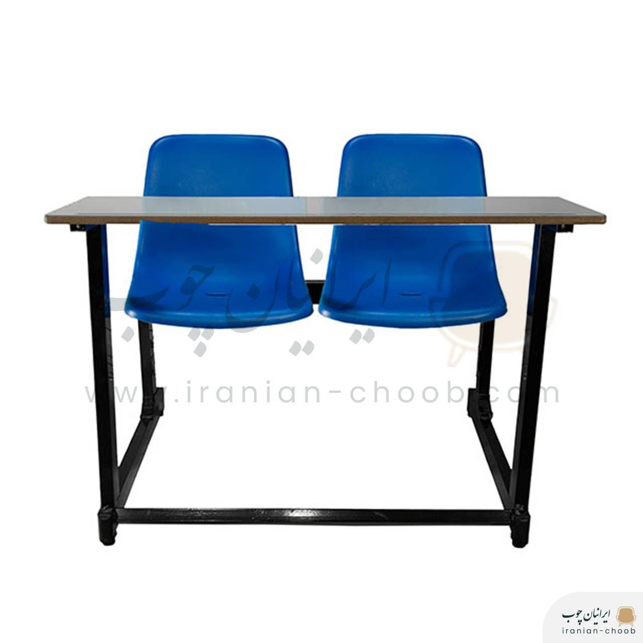 نیمکت متصل مدرسه ای دو نفره LX مدل TS402