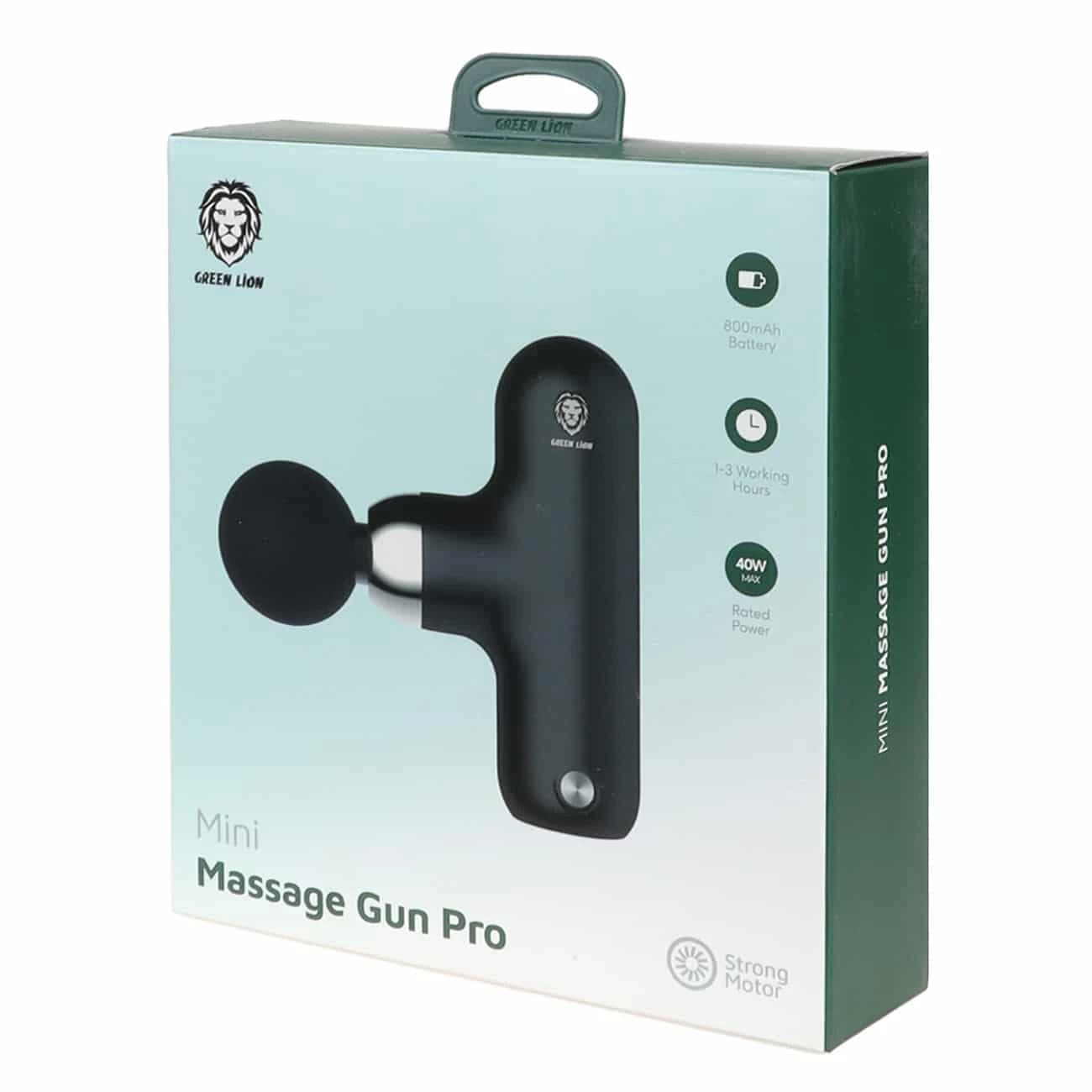 ماساژور تفنگی گرین لاین مدل Mini Massage Gun Pro GNMIMGUNPBK — تصویر ۵