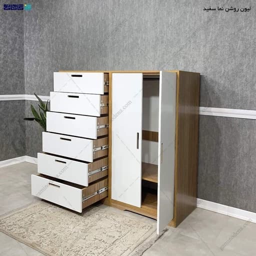 کمد لباس و دراور BL0044 دکوبازار مدل 765974