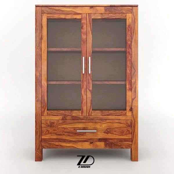 کابینت آماده تمام چوب دو در دکوبازار مدل 765960 — تصویر ۲