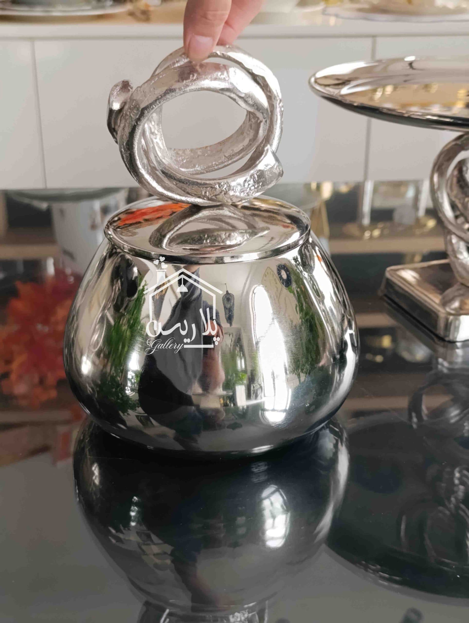 ست پذیرایی پیچک سیلور — تصویر ۲