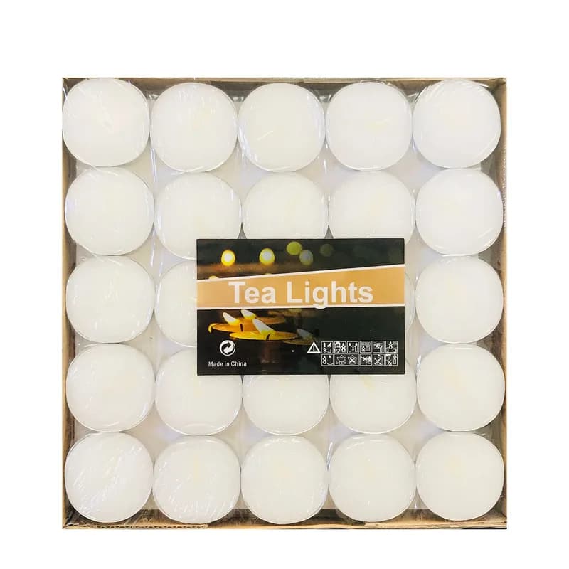 شمع وارمر مدل Tea Lights خارجی 100 عددی
