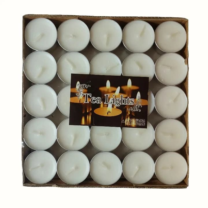 شمع وارمر رویا کندل مدل Tea Light بسته 100 عددی — تصویر ۲