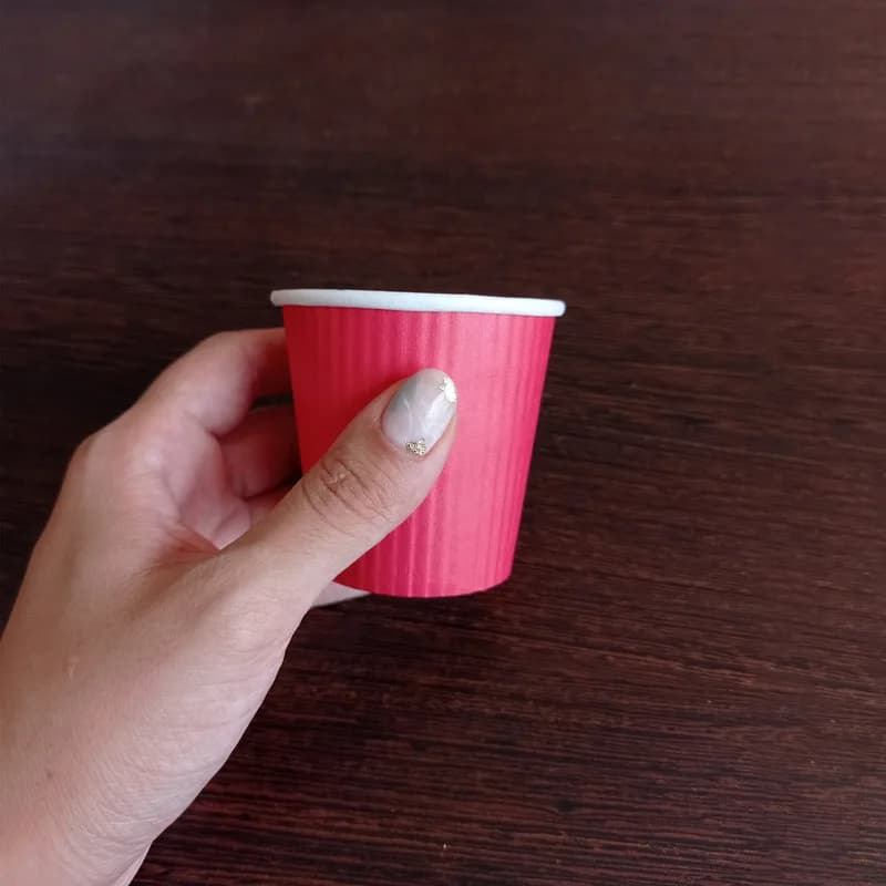 لیوان یکبار مصرف مدل دوجداره 120 بسته 25 عددی — تصویر ۲