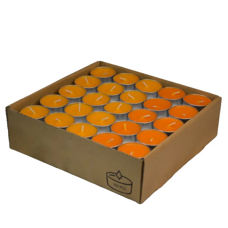 شمع وارمر مدل آتش کد TOTTO-FIRE بسته 100 عددی