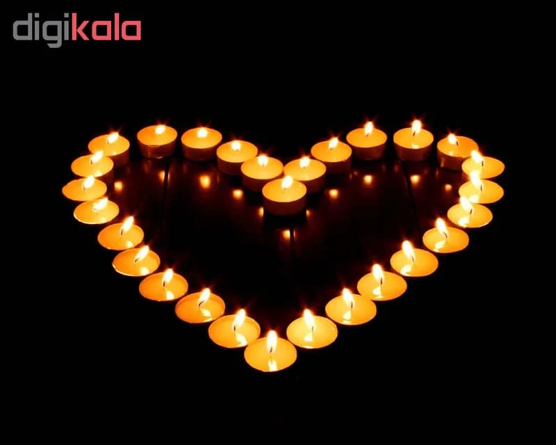 شمع وارمر ملودی مدل tealight بسته 100 عددی — تصویر ۳