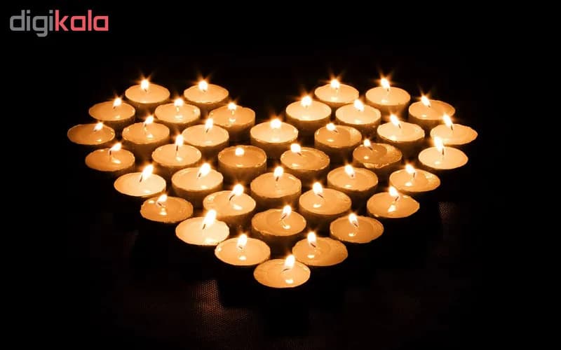 شمع وارمر ملودی مدل tealight بسته 100 عددی — تصویر ۲