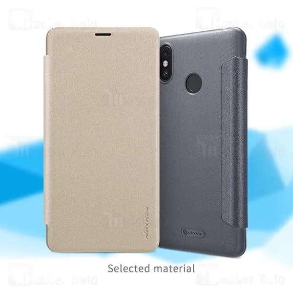 کیف کلاسوری نیلکین شیائومی Xiaomi Mi Max 3 Nillkin Sparkle — تصویر ۴