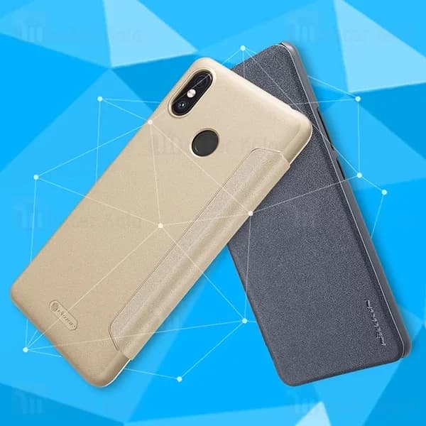 کیف کلاسوری نیلکین شیائومی Xiaomi Mi Max 3 Nillkin Sparkle — تصویر ۲
