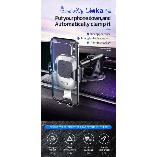 هولدر و پایه نگهدارنده جویروم Joyroom JR-ZS189 Car Holder مناسب گوشی 4 تا 6.5 اینچ — تصویر ۳