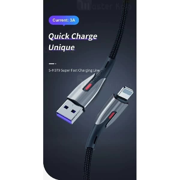 کابل لایتنینگ فست شارژ جویروم Joyroom S-M379S Super Fast توان 3 آمپر — تصویر ۸