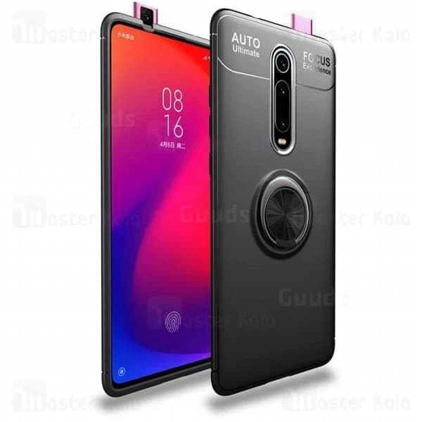قاب ژله ای طرح چرم انگشتی Xiaomi Redmi K20 / K20 Pro / Mi9T / Mi9T Pro AutoFocus Magnetic Ring — تصویر ۲
