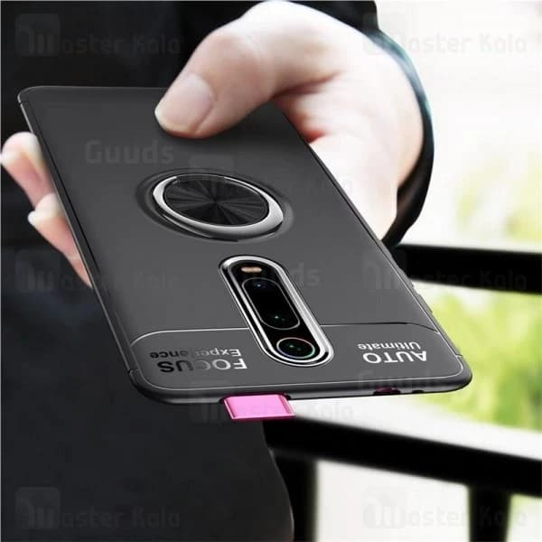 قاب ژله ای طرح چرم انگشتی Xiaomi Redmi K20 / K20 Pro / Mi9T / Mi9T Pro AutoFocus Magnetic Ring — تصویر ۵