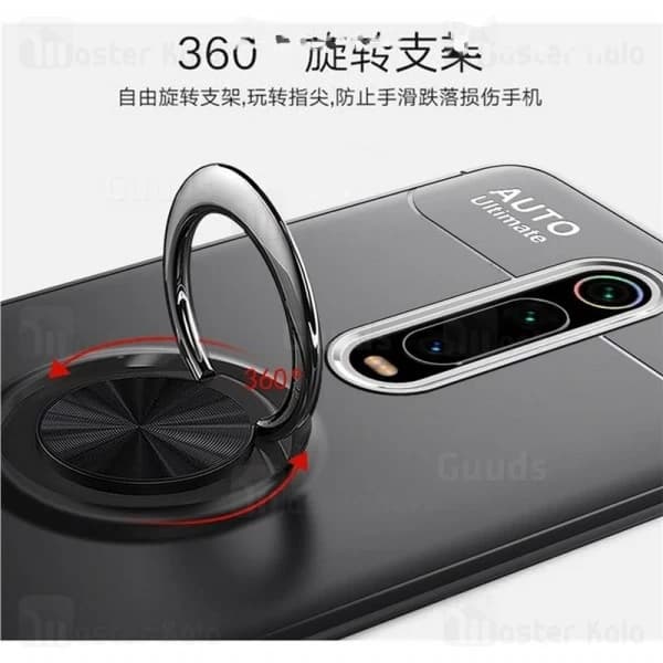 قاب ژله ای طرح چرم انگشتی Xiaomi Redmi K20 / K20 Pro / Mi9T / Mi9T Pro AutoFocus Magnetic Ring — تصویر ۶