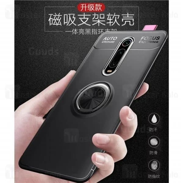 قاب ژله ای طرح چرم انگشتی Xiaomi Redmi K20 / K20 Pro / Mi9T / Mi9T Pro AutoFocus Magnetic Ring — تصویر ۷