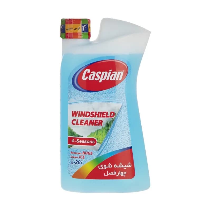 محلول شیشه شوی خودرو کاسپین کد Sh1L حجم 1000 میلی لیتر — تصویر ۲