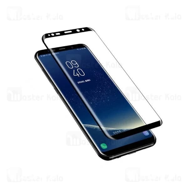 گلس تمام صفحه تمام چسب خمیده سامسونگ Samsung Galaxy S8 / S9 Glass — تصویر ۲