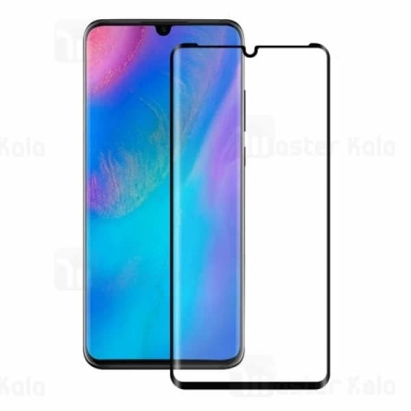 محافظ صفحه شیشه ای تمام صفحه تمام چسب خمیده هواوی Huawei P30 Pro Glass — تصویر ۲