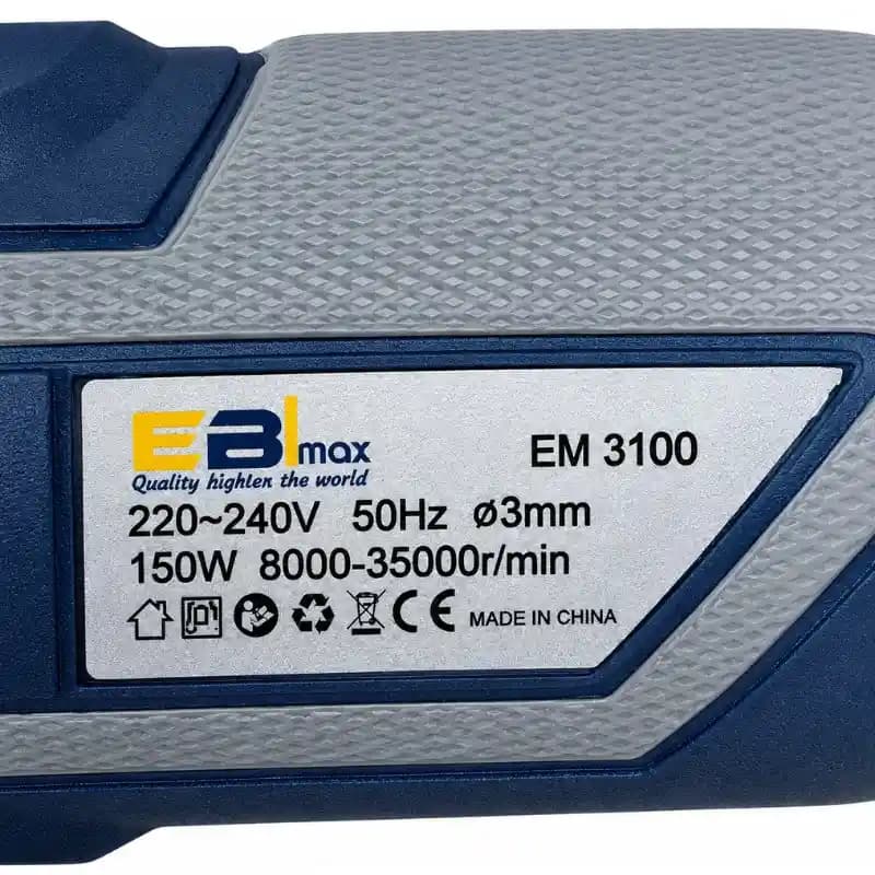 فرز انگشتی دیمردار 3 میلیمتری 150 وات ابی مکس مدل EM3100 بسته 95 عددی — تصویر ۵