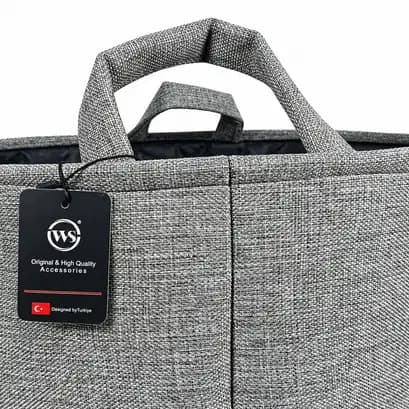 سبد رخت چرک دبلیو اس مدل لاندری کد GRAY — تصویر ۲