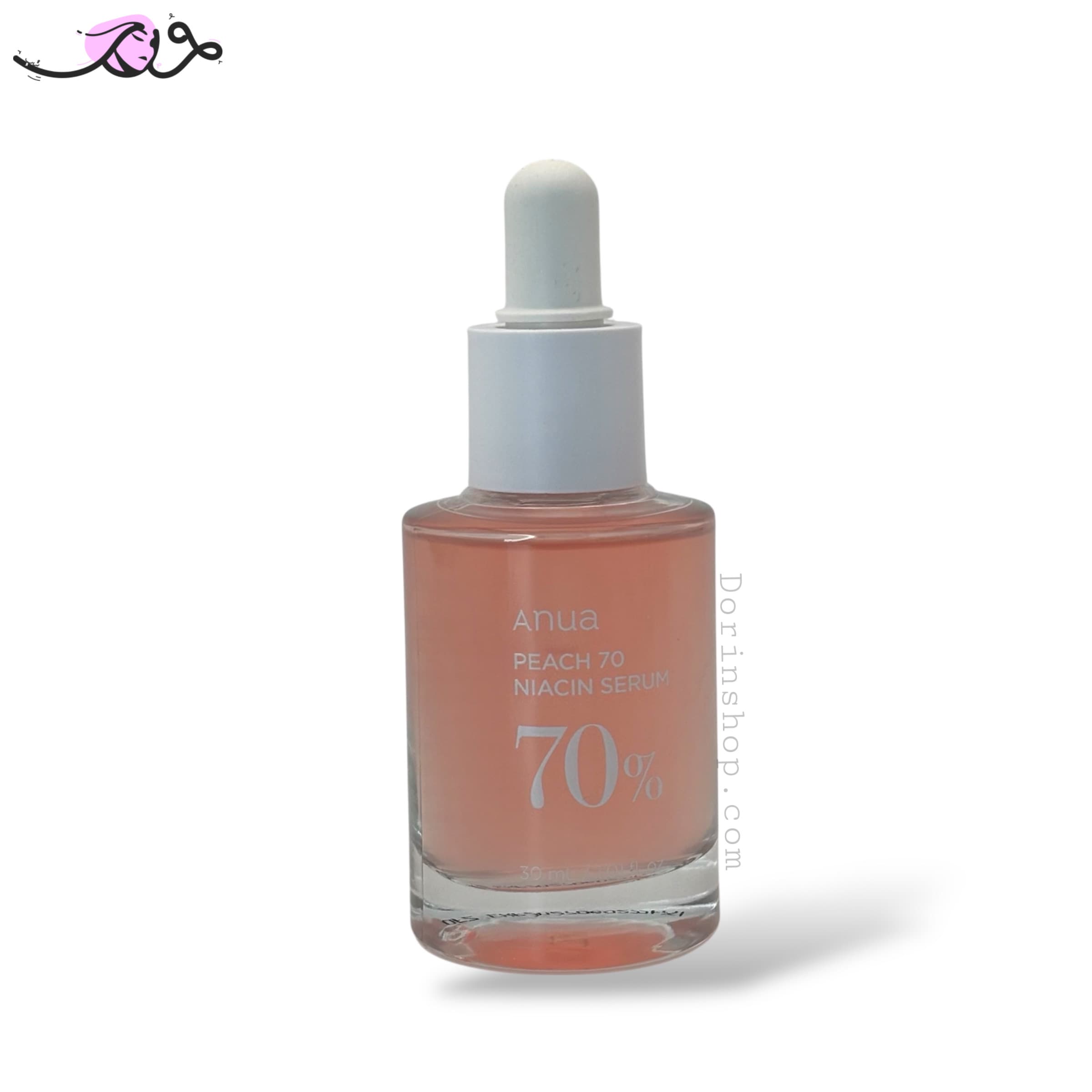 سرم روشن کننده نیاسینامید حاوی عصاره هلو آنوا مدل Anua Peach 70+ Niacin Serum
