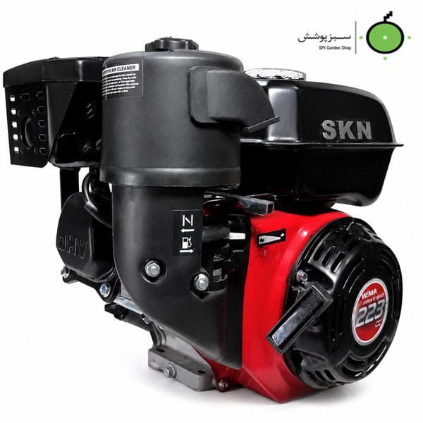 موتور تک بنزینی گیربکسی Weima- SKN 7 HP مدل 170FB/P2L سمپاشی- شافت 20 223cc — تصویر ۲