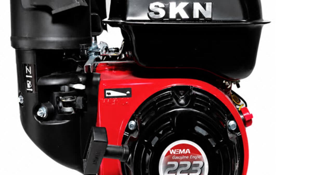 موتور تک بنزینی گیربکسی Weima- SKN 7 HP مدل 170FB/P2L سمپاشی- شافت 20 223cc — تصویر ۶